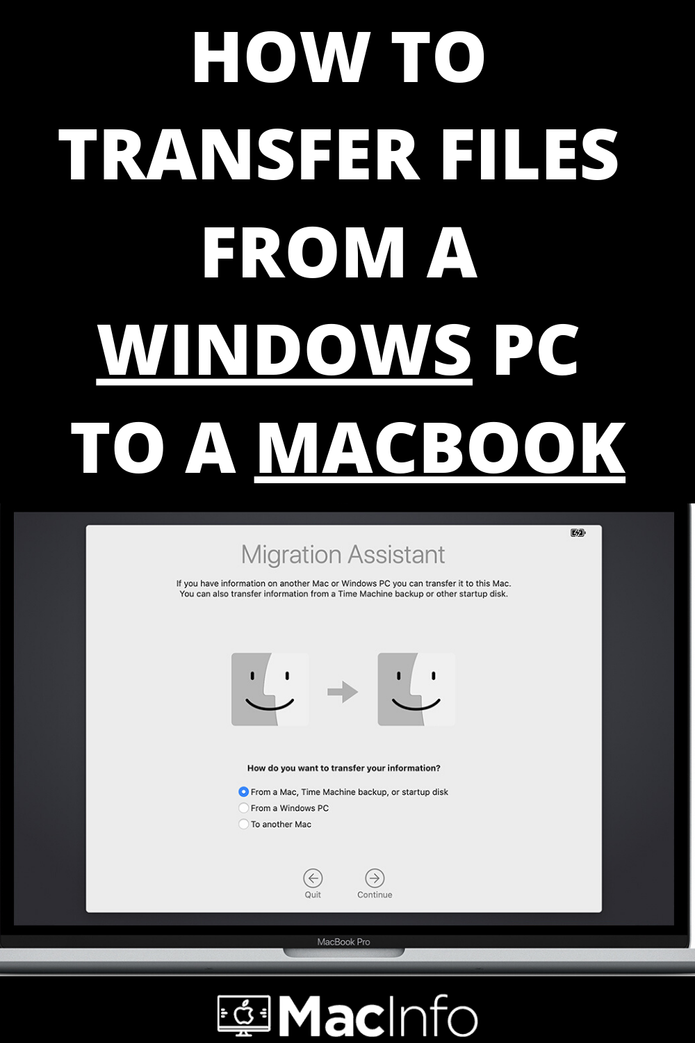 backup data on mac for windows transfer